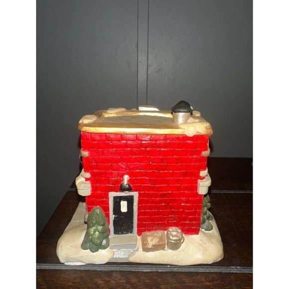 RARE California Creations Ceramic Christmas Village “Flos Drive-In” - Picture 4 of 15